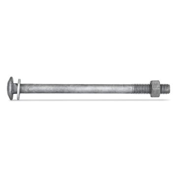 Galvanised Cup Head Bolt M10x150