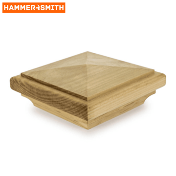 Pyramid Fence Post Capitals 90mm