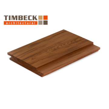 Western Red Cedar 127 x 18mm Shiplap Cladding Set Lengths (12mm Channel)