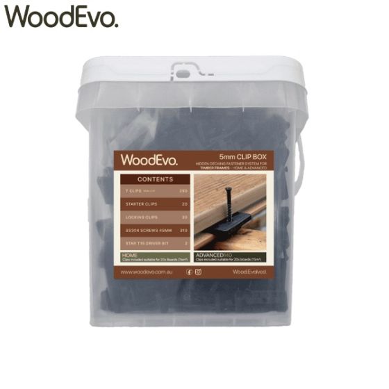 WoodEvo HomeAdvanced 5mm Clip Box – Timber Subframe