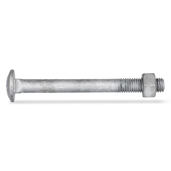 Galvanised Cup Head Bolt M10x100