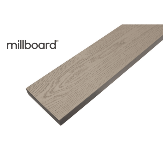 Millboard Golden Oak Enhanced Grain Decking 176 x 32mm