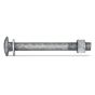 Galvanised Cup Head Bolt M16x150