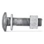 Galvanised Cup Head Bolt M16x65