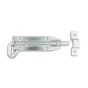 145mm 6" Zinc Coated Padbolt Pad bolt for Timber or Steel Frame Gate